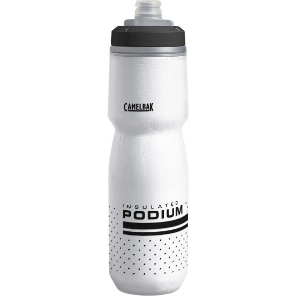 CamelBak Podium Chill 24 oz Water Bottle in White and Black